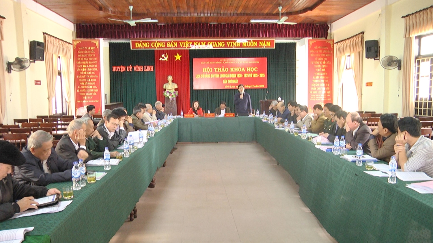 Phó Bí thư Thường trực Tỉnh ủy Nguyễn Đăng Quang tham gia ý kiến tại hội thảo - Ảnh: K.N​