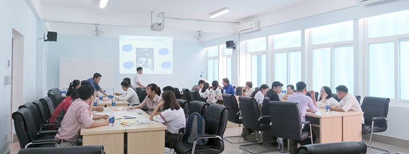 Đào tạo khởi nghiệp cho đoàn viên, thanh niên trong tỉnh. Ảnh: TCL