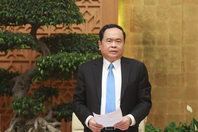 Chủ tịch UBTW MTTQ Việt Nam Trần Thanh Mẫn