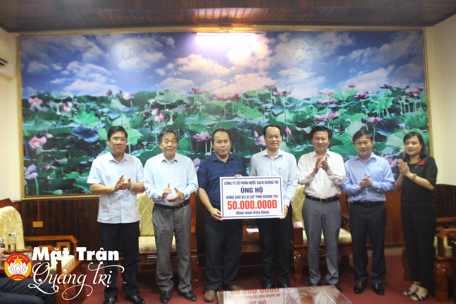 Công ty Cổ phần nước sạch Quảng Trị 50 triệu