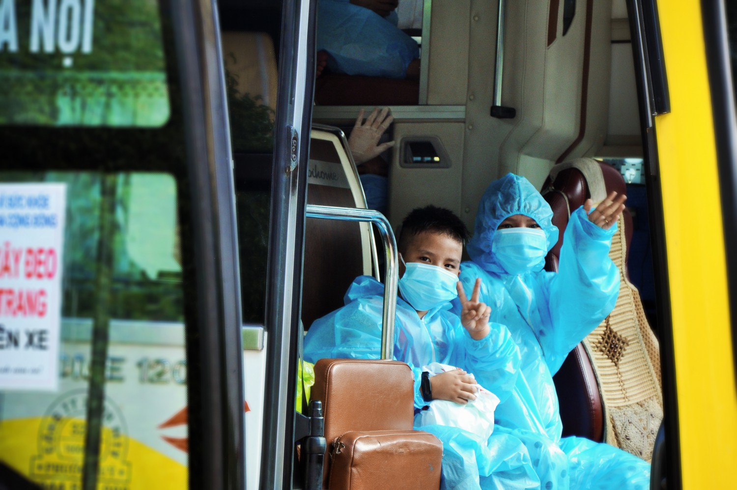 Niềm vui ngày trở về - Ảnh: Q.H