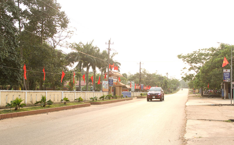 Xã Gio Sơn sau khi sáp nhập đã có nhiều khởi sắc - Ảnh: M.Đ