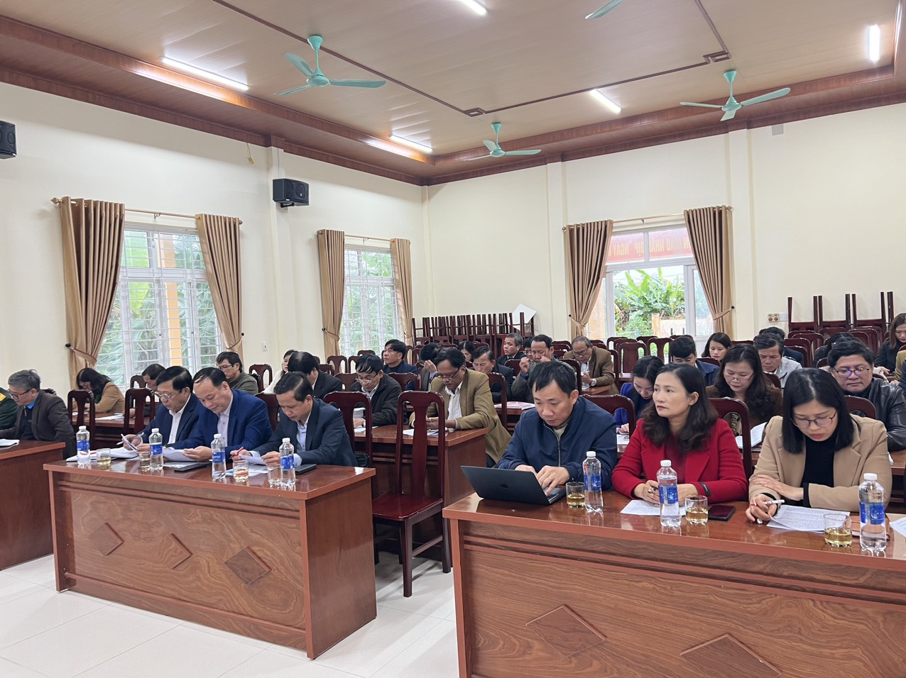 Các biểu tham dự Hội nghị. Ảnh NP