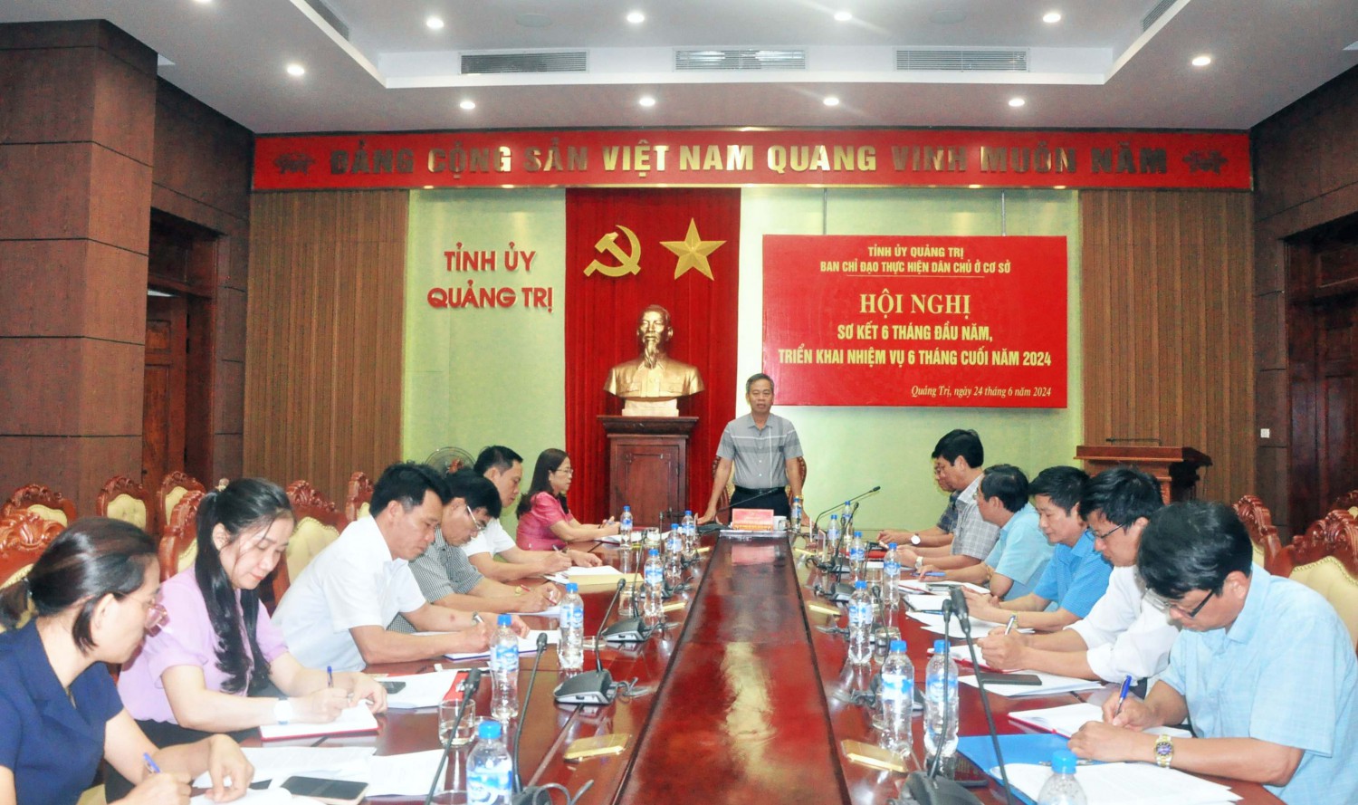 Ban Chỉ đạo thực hiện dân chủ ở cơ sở triển khai nhiệm vụ 6 tháng cuối năm 2024