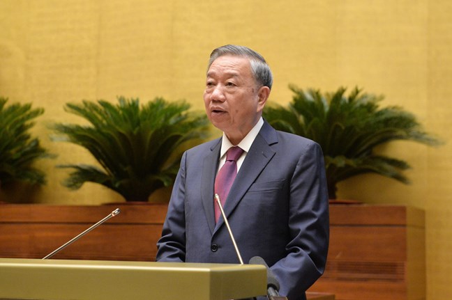  Tổng Bí thư, Chủ tịch nước Tô Lâm phát biểu chỉ đạo Hội nghị. Ảnh: Hồ Long