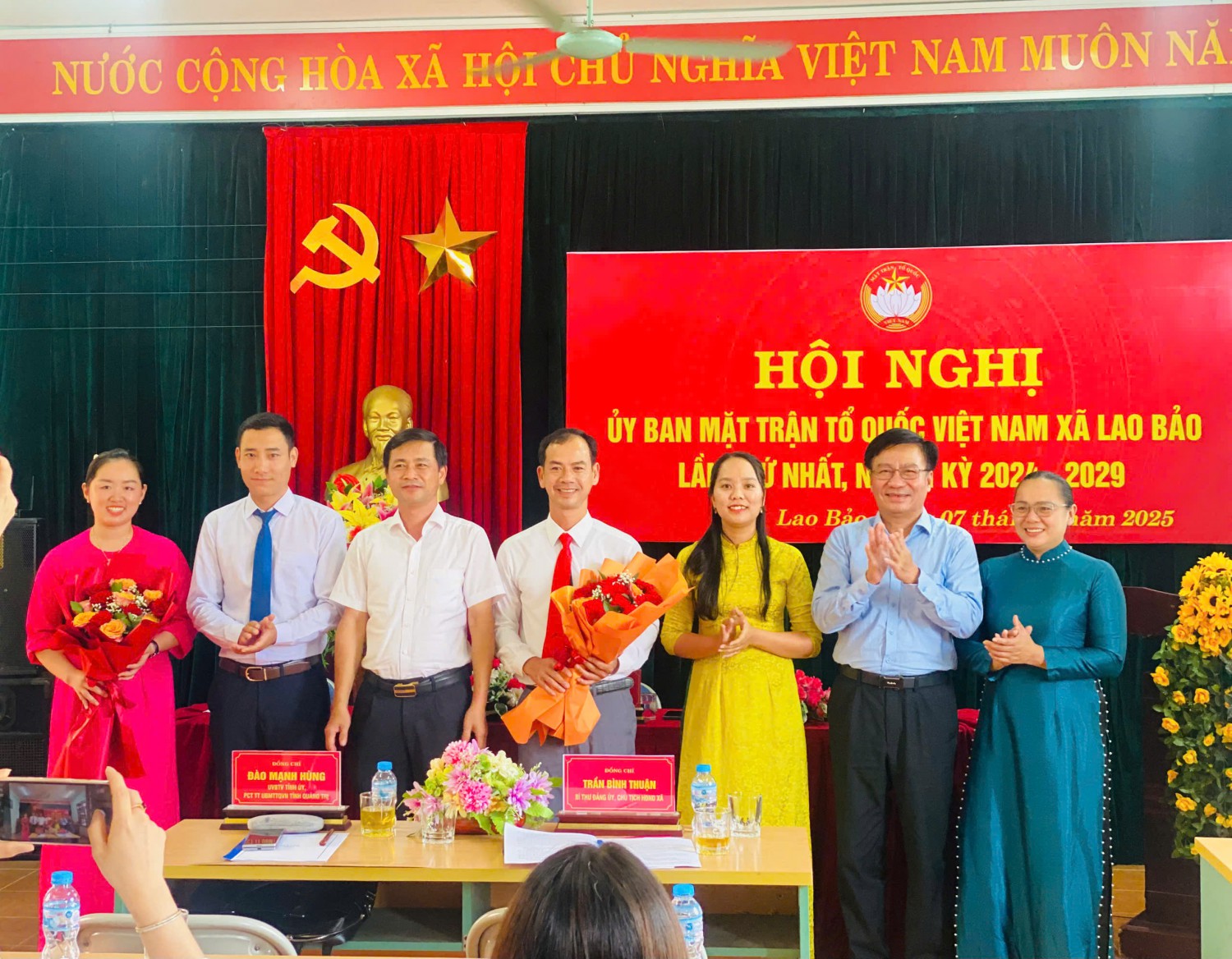 Ra mắt Ban Thường trực Ủy ban MTTQ Việt Nam xã Lao Bảo