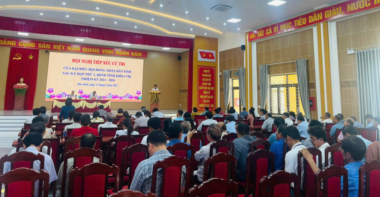 Toàn cảnh Hội nghị TXCT