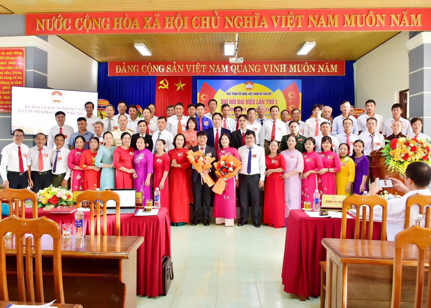 3 ĐẠI HỘI ĐẠI BIỂU MẶT TRẬN TỔ QUỐC VIỆT NAM XÃ TÂN MỸ