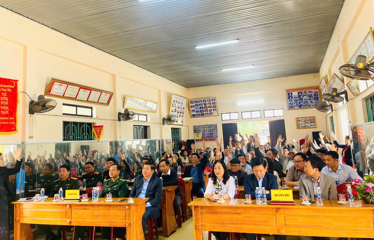 Toàn cảnh Hội nghị tại TDP 10 Đồng Phú