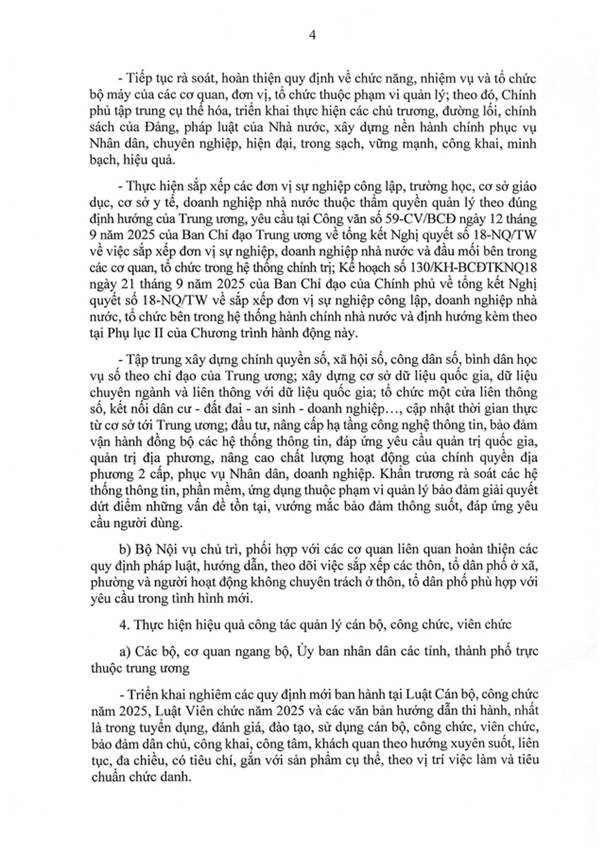 TOÀN VĂN: Nghị quyết 105/NQ-CP của Chính phủ về tiếp tục xây dựng, hoàn thiện tổ chức bộ máy- Ảnh 7.