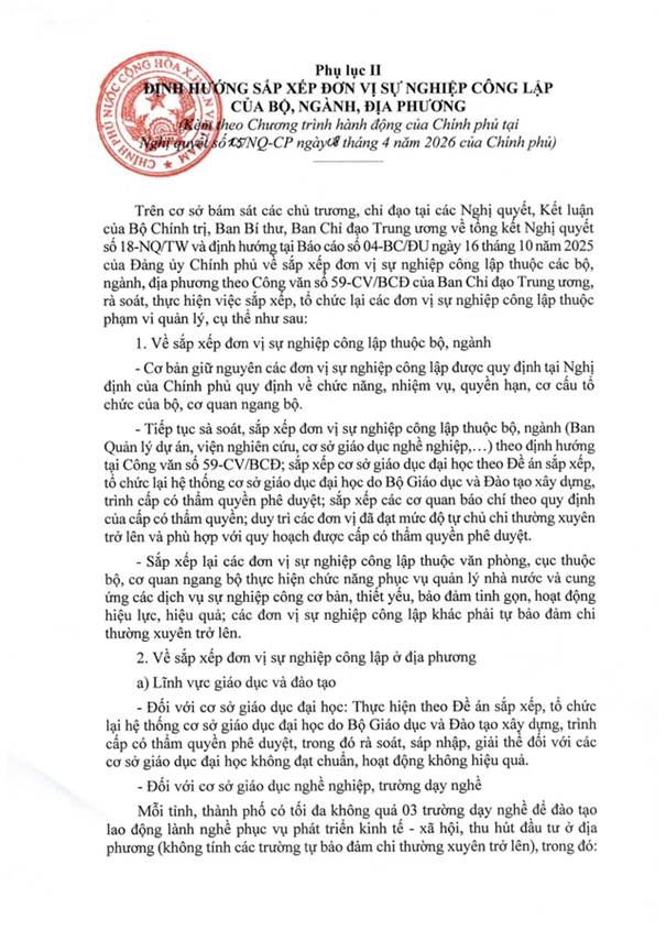 TOÀN VĂN: Nghị quyết 105/NQ-CP của Chính phủ về tiếp tục xây dựng, hoàn thiện tổ chức bộ máy- Ảnh 27.