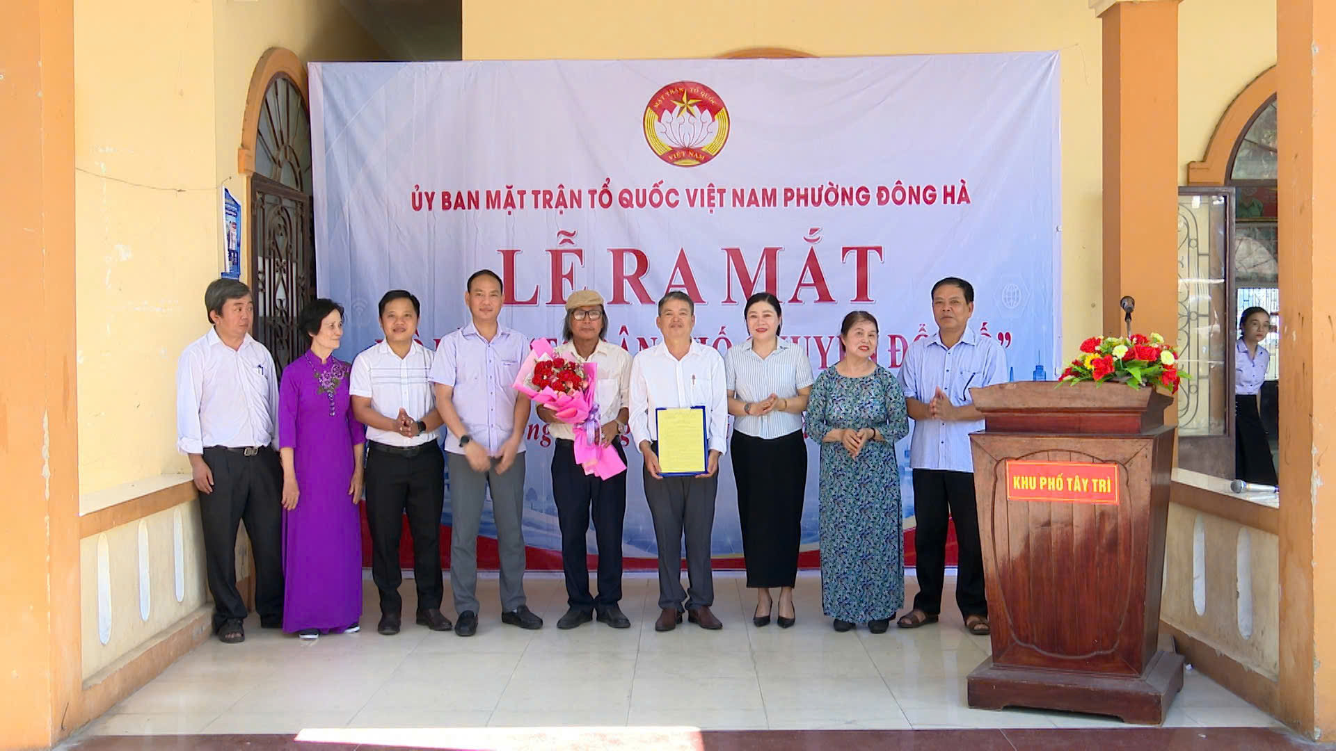 Ra mắt mô hình “Tổ dân phố chuyển đổi số”