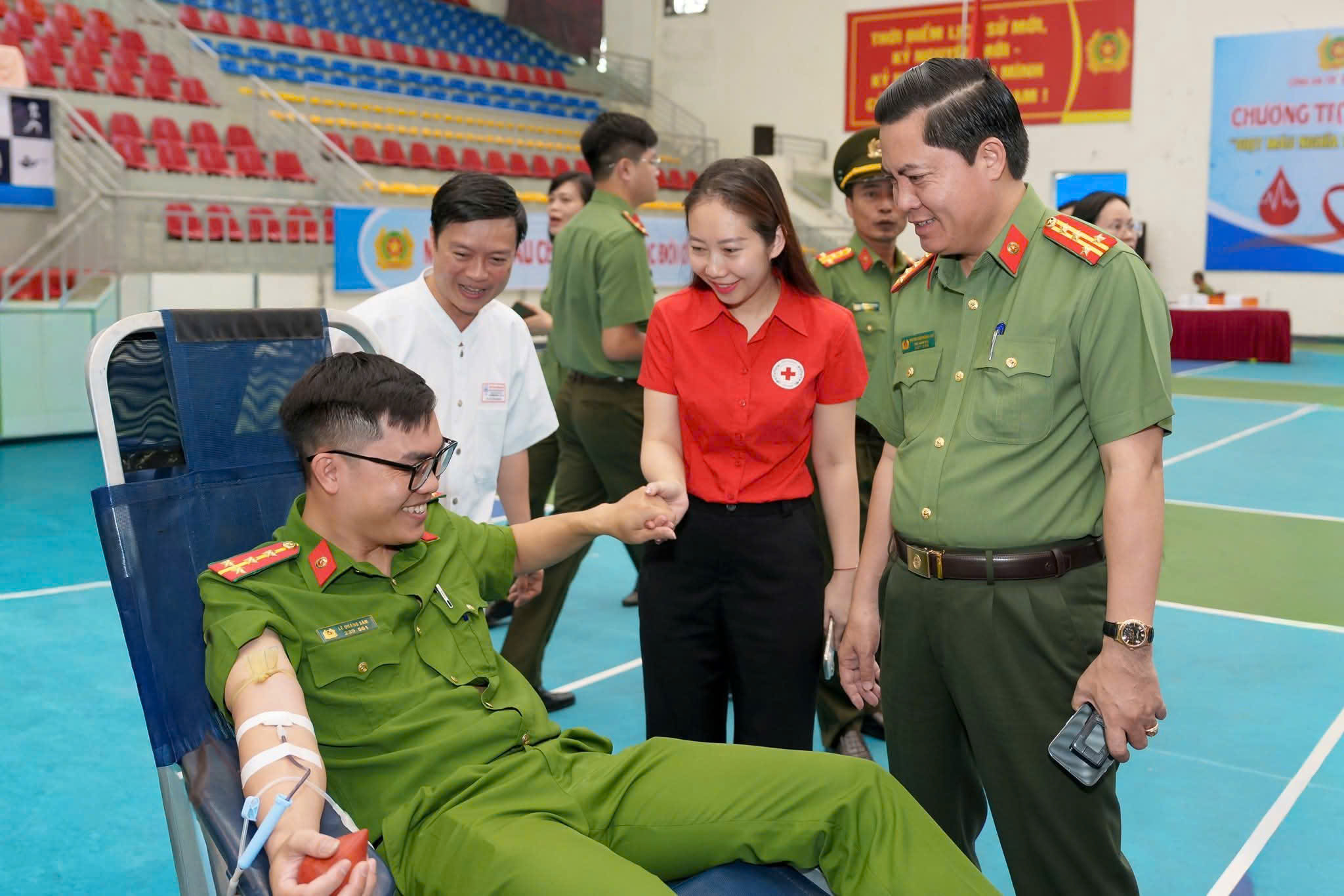 Trong Tháng Nhân đạo, Hội Chữ thập đỏ tỉnh đã phối hợp tổ chức 6 đợt hiến máu tình nguyện