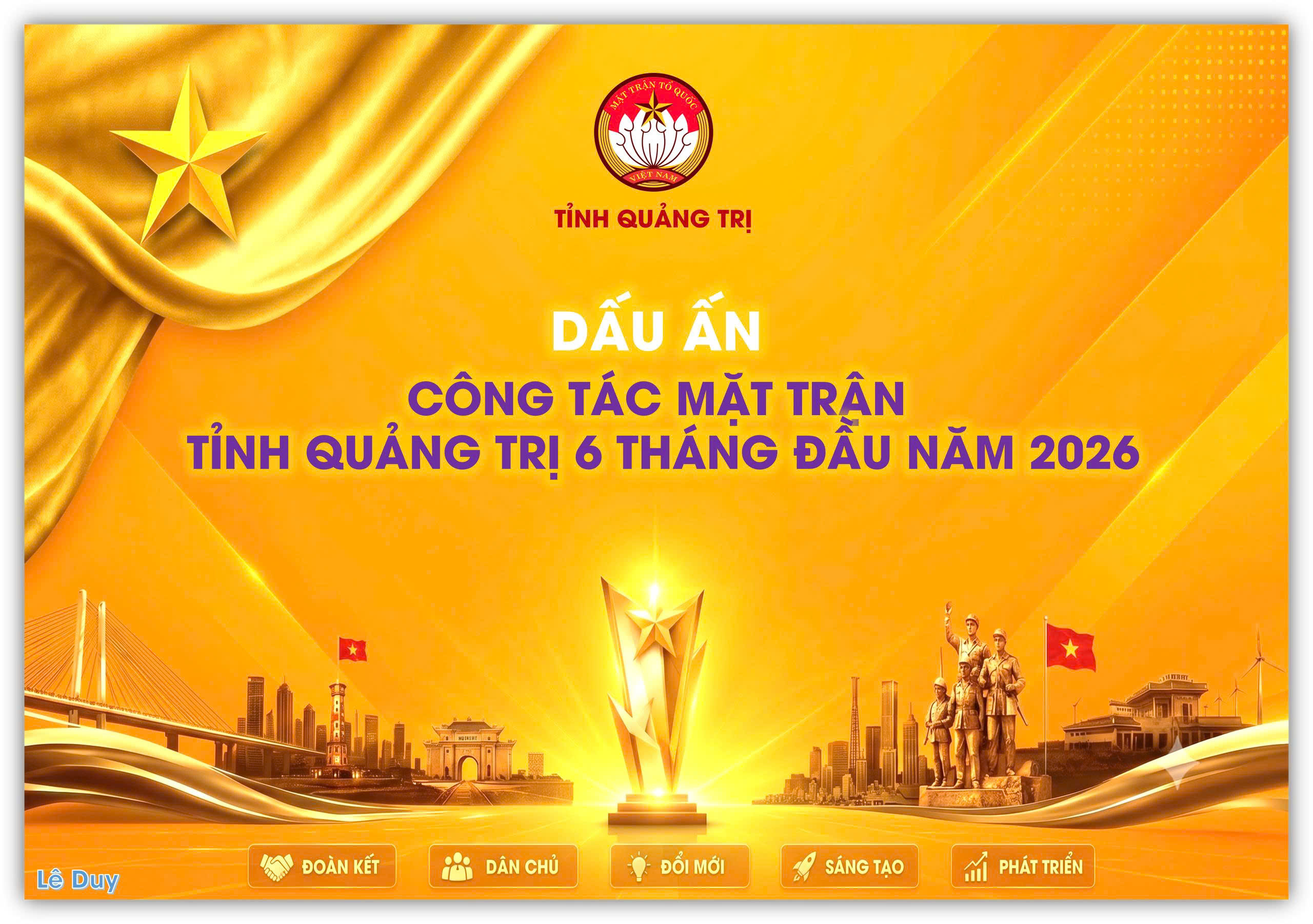 DẤU ẤN CÔNG TÁC MẶT TRẬN TỈNH QUẢNG TRỊ 6 THÁNG ĐẦU NĂM  2026