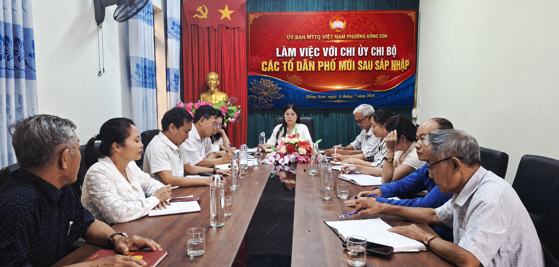 Toàn cảnh buổi làm việc