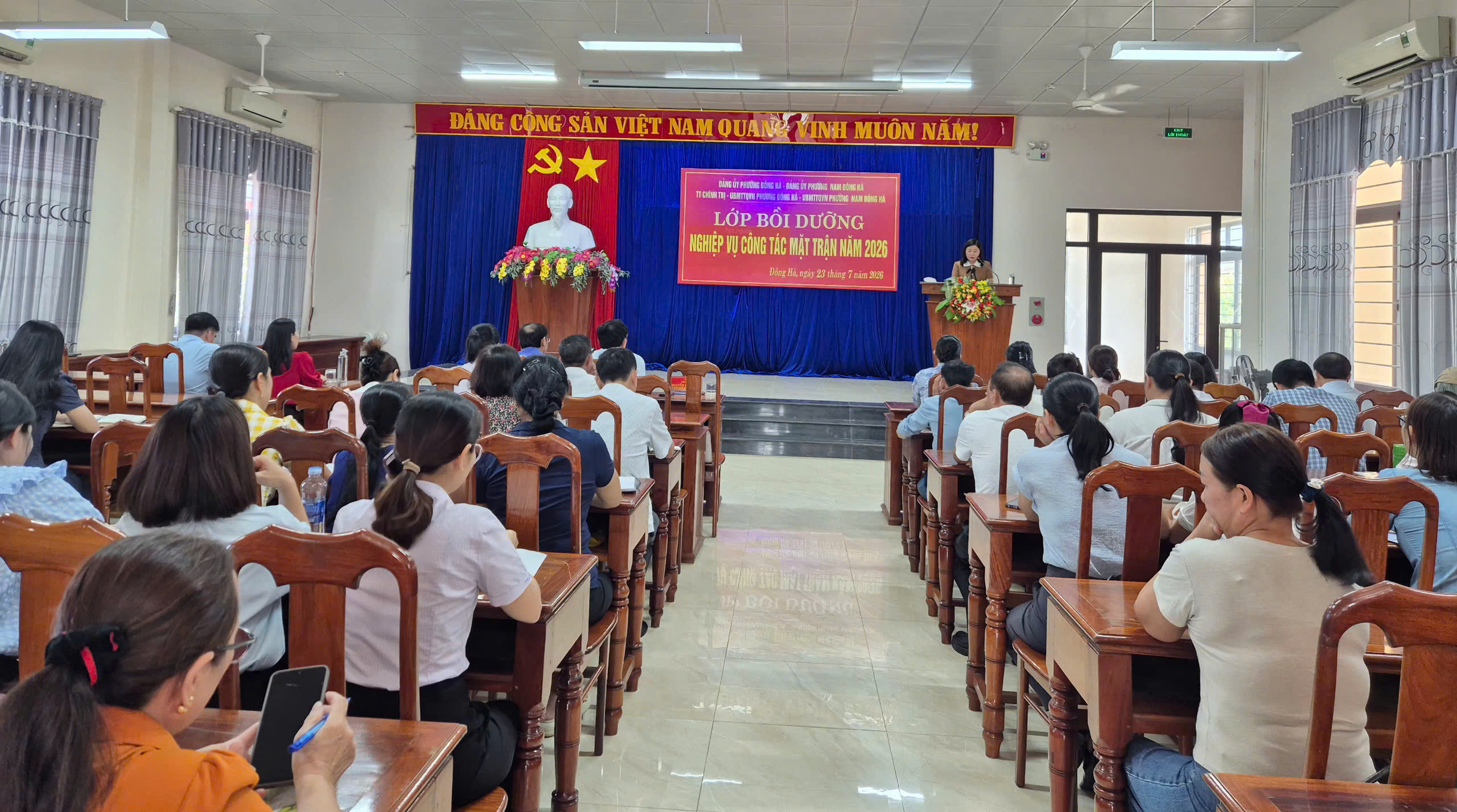 Toàn cảnh buổi tập huấn