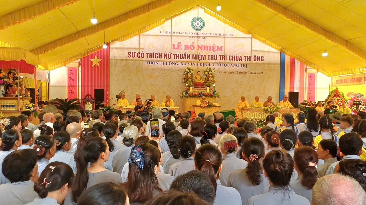 Toàn cảnh buổi lễ