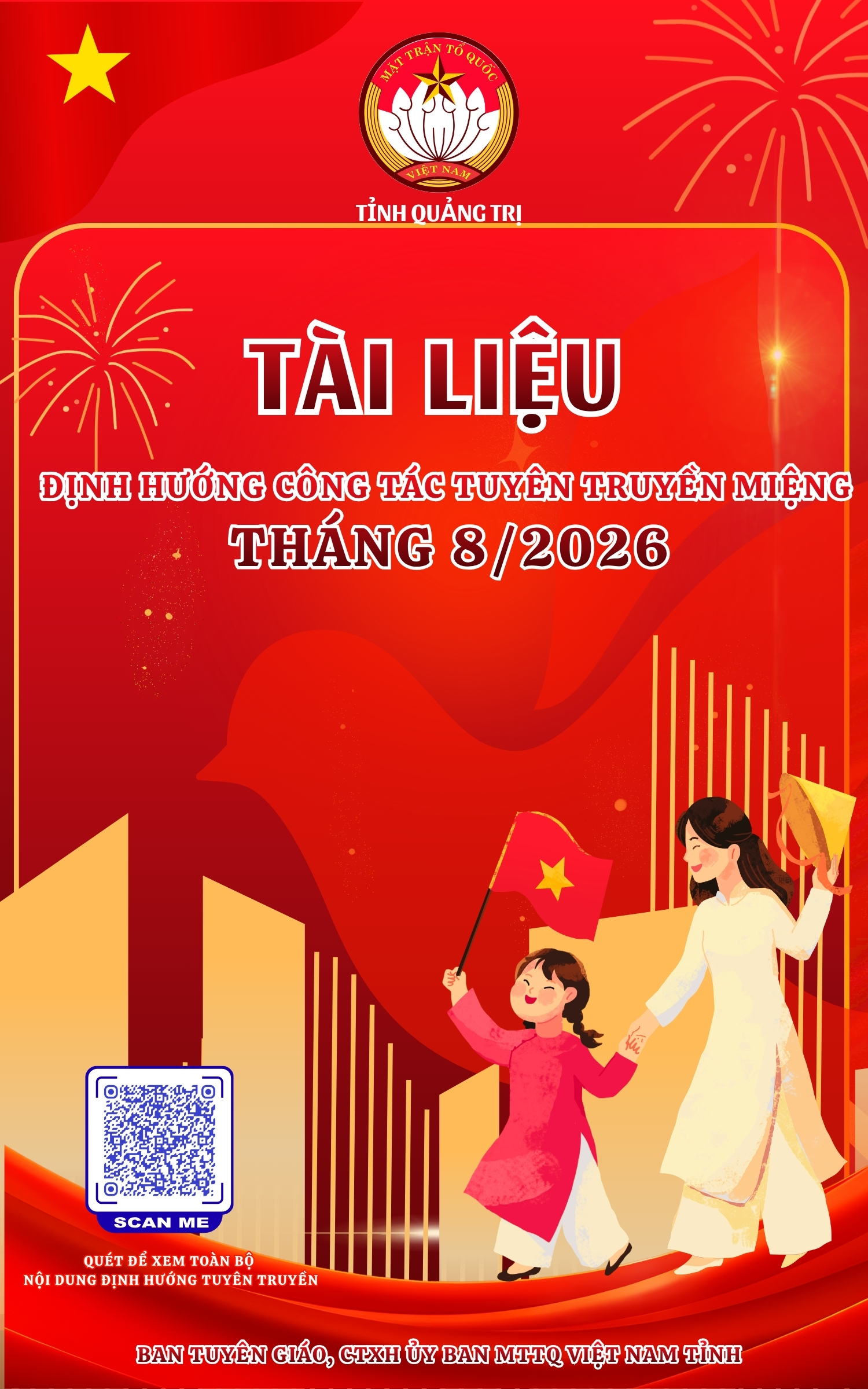 INFOGRAPHIC ĐỊNH HƯỚNG TUYÊN TRUYỀN MIỆNG THÁNG 8