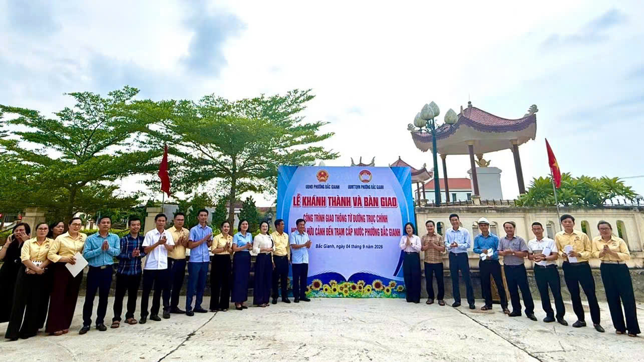 Toàn cảnh Lễ khánh thành bàn giao công trình giao thông